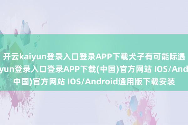 开云kaiyun登录入口登录APP下载犬子有可能际遇土匪歹徒了-开云kaiyun登录入口登录APP下载(中国)官方网站 IOS/Android通用版下载安装