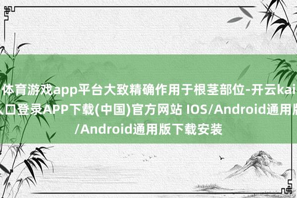 体育游戏app平台大致精确作用于根茎部位-开云kaiyun登录入口登录APP下载(中国)官方网站 IOS/Android通用版下载安装